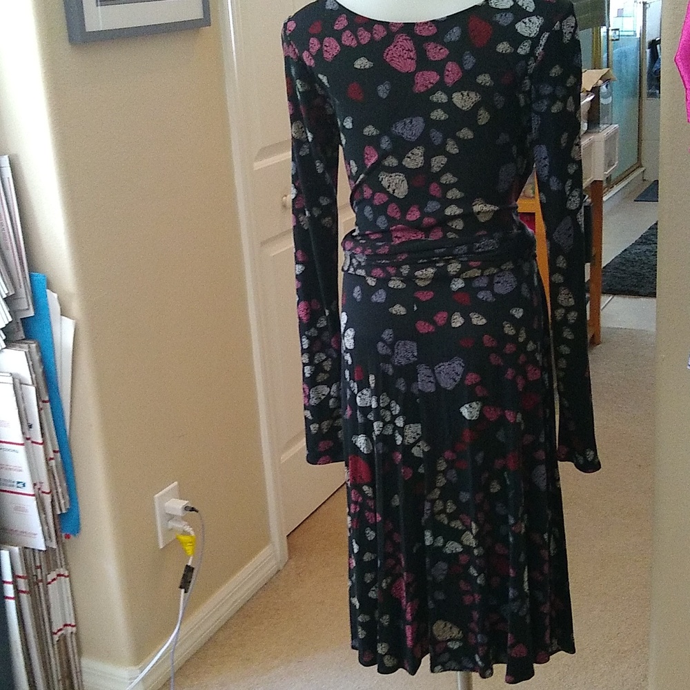 Issa London silk butterfly wrap dress size 10 - Picture 4 of 8